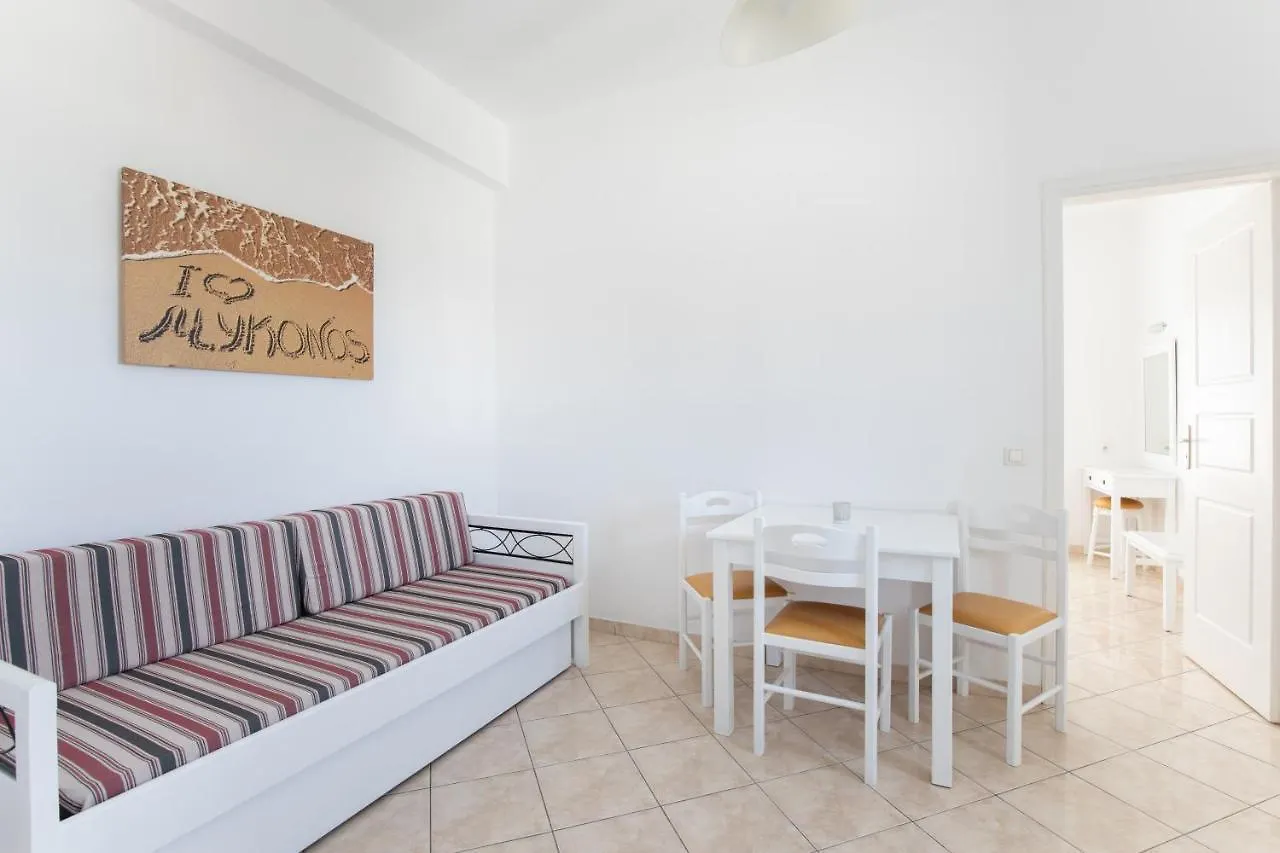 Eleftheria Hotel & Apartments Ornos  0*, Ornos (Mykonos) Grecja
